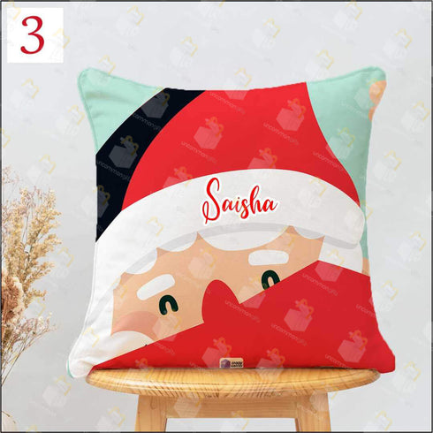 Personalised Printed Christmas Cushion